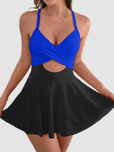 Load image into Gallery viewer, Cutout V-Neck One-Piece Swimwear
