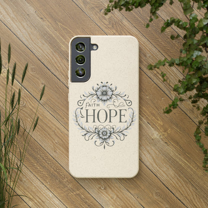 Faith Hope Biodegradable Cases