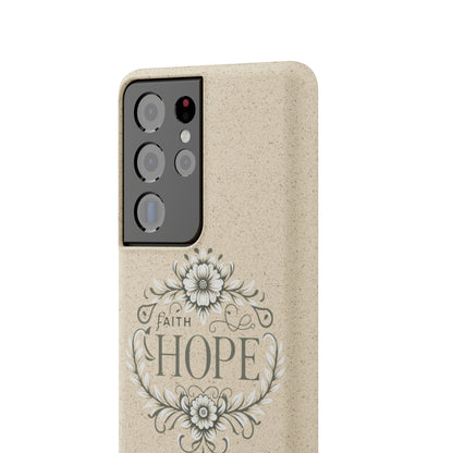 Faith Hope Biodegradable Cases