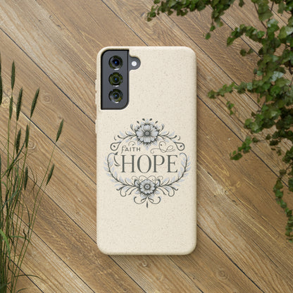 Faith Hope Biodegradable Cases