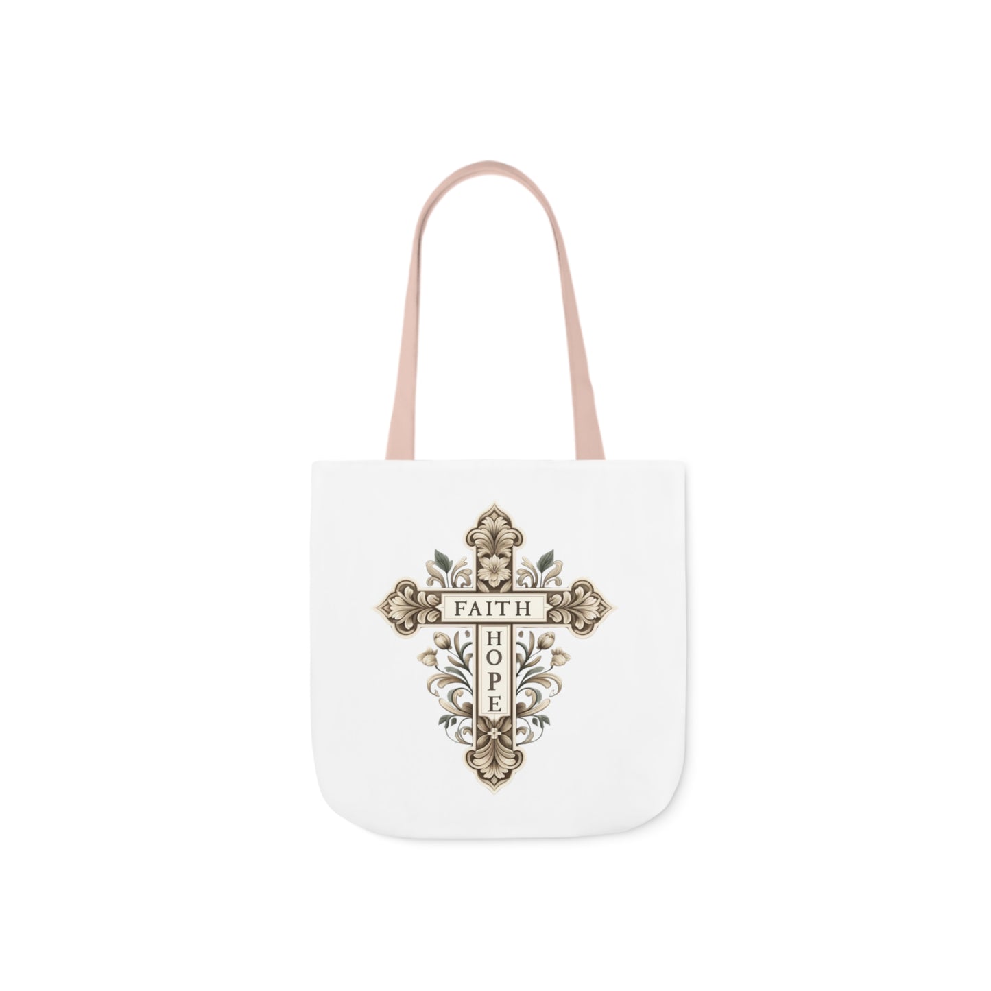 Faith Hope Canvas Tote Bag