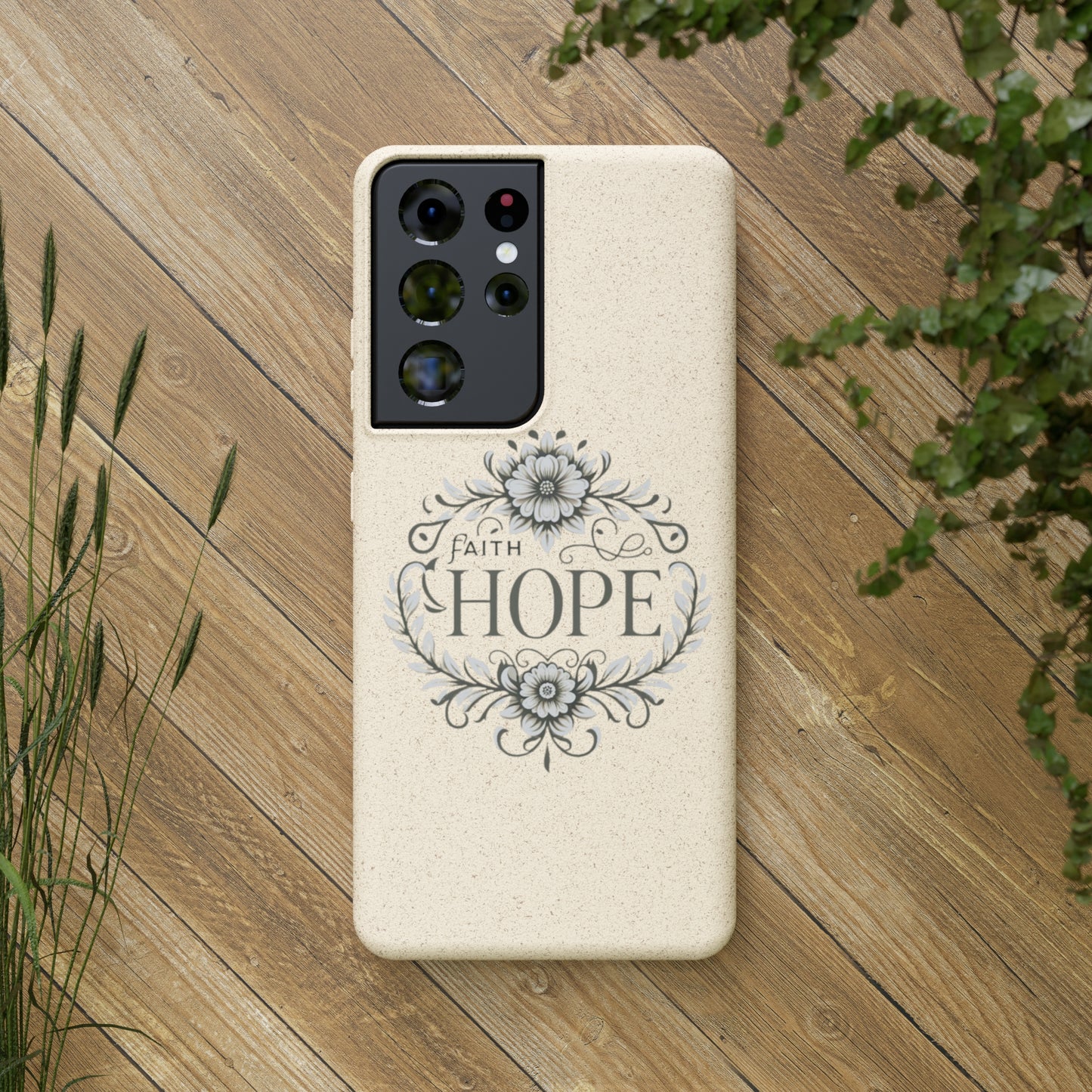 Faith Hope Biodegradable Cases