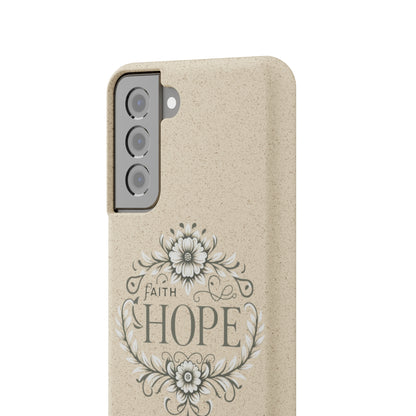 Faith Hope Biodegradable Cases