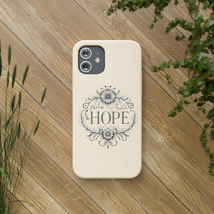 Faith Hope Biodegradable Cases