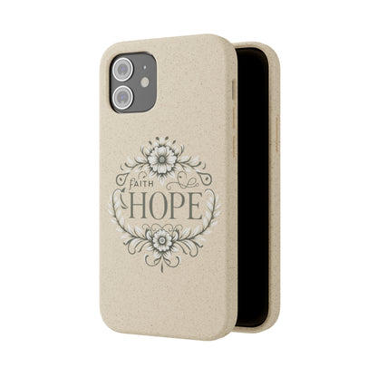 Faith Hope Biodegradable Cases