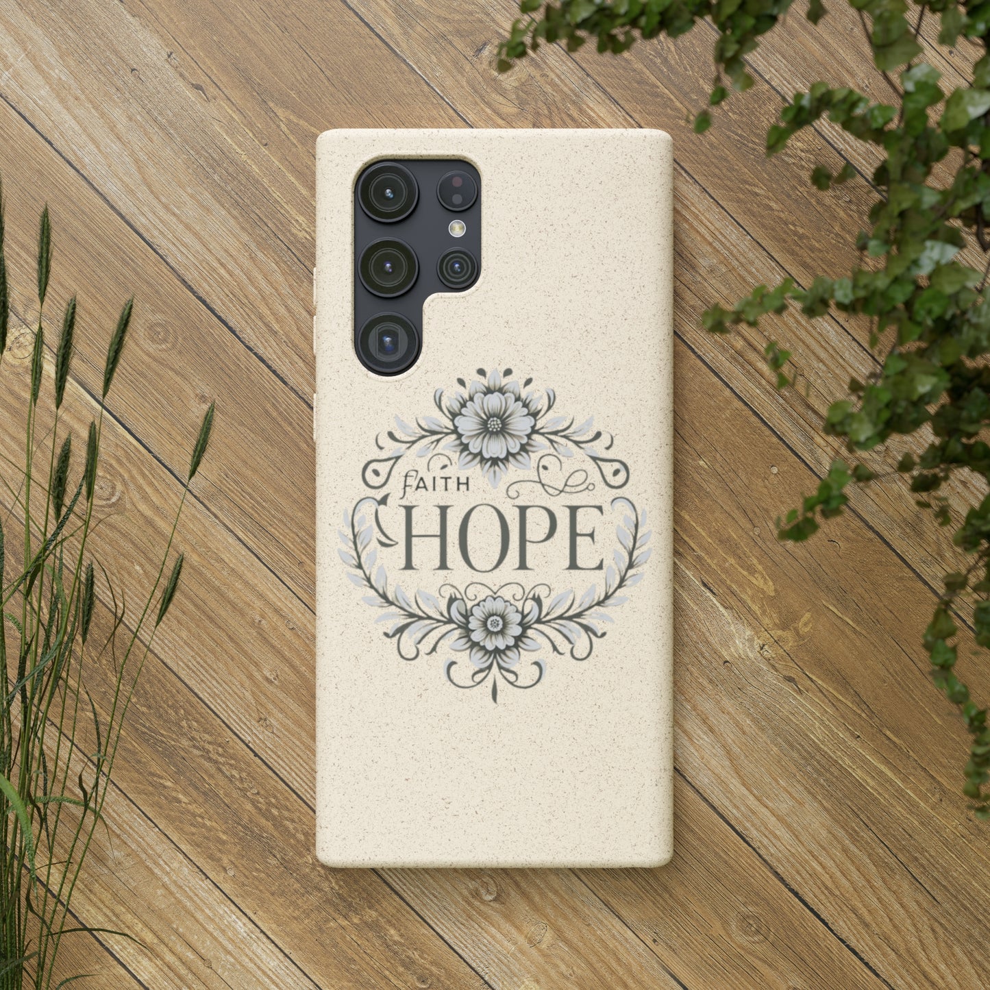 Faith Hope Biodegradable Cases