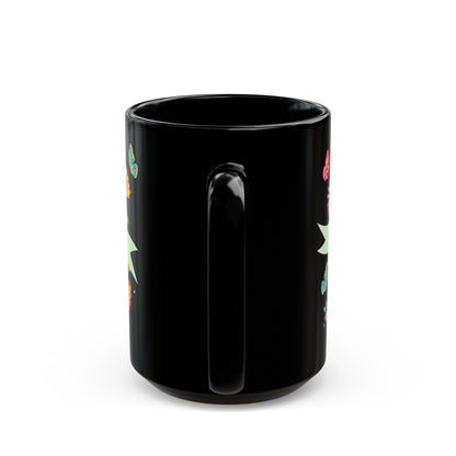 I Choose Jesus Black Mug