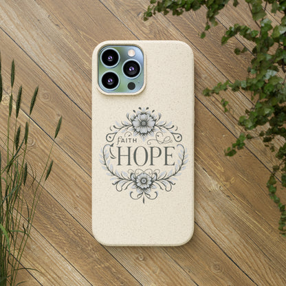 Faith Hope Biodegradable Cases