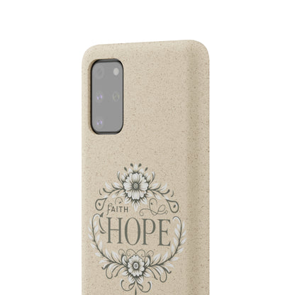 Faith Hope Biodegradable Cases