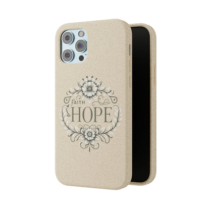 Faith Hope Biodegradable Cases