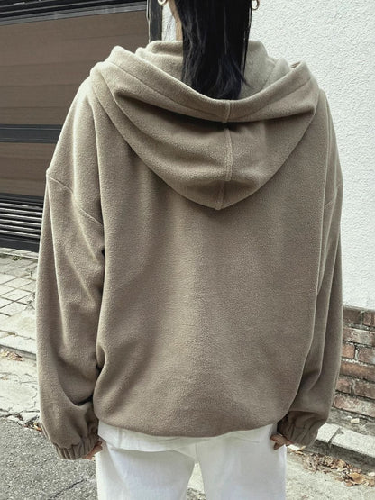 Mountain Quarter Zip Long Sleeve Hoodie