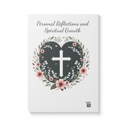 Hearts Blossoming In Faith Softcover Christian Journal (With Bible Verses Inside)