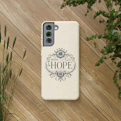 Faith Hope Biodegradable Cases