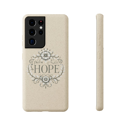 Faith Hope Biodegradable Cases