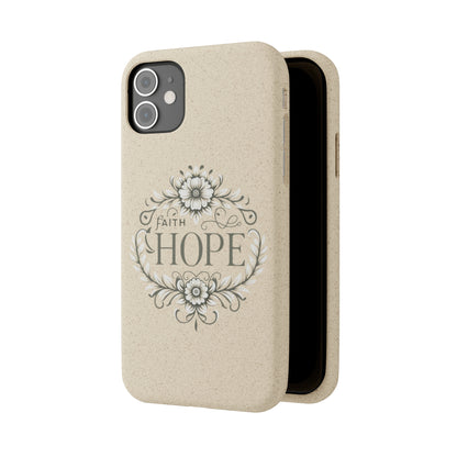 Faith Hope Biodegradable Cases