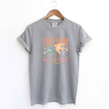 Load image into Gallery viewer, Set Us Free Garment Dyed Tee
