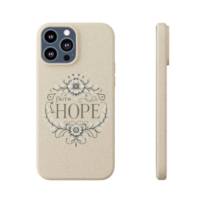 Faith Hope Biodegradable Cases