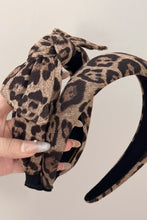 Load image into Gallery viewer, Leopard Polyester Wide Headband
