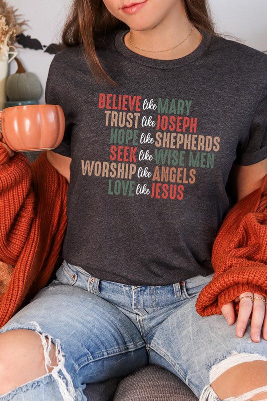 Love Like Jesus Christmas Tee