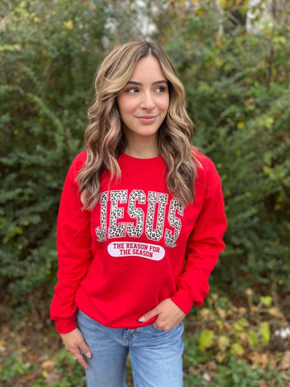 Jesus Is The Reason Christmas Sweatshirt