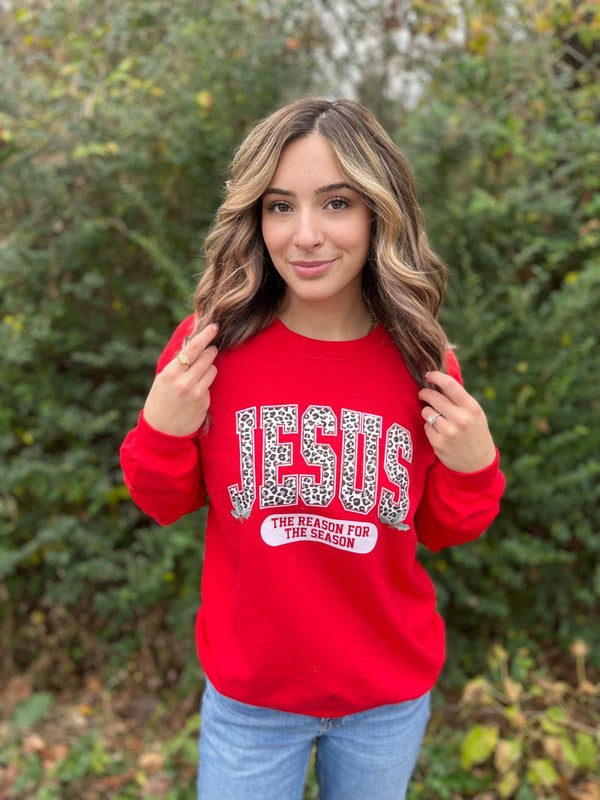 Jesus Is The Reason Christmas Sweatshirt