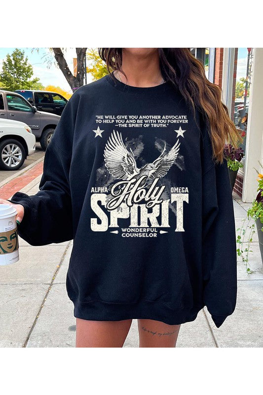 HOLY SPIRIT UNISEX FLEECE SWEATSHIRT