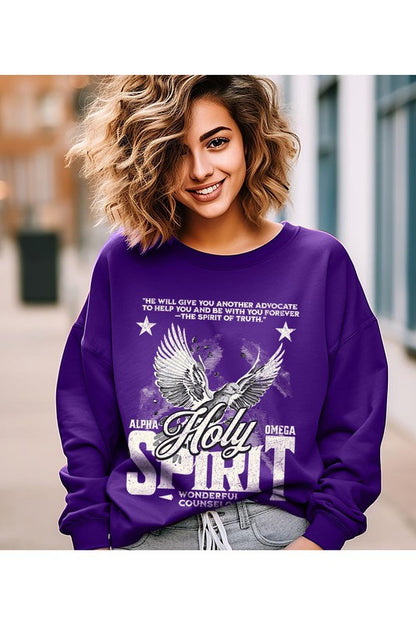 HOLY SPIRIT UNISEX FLEECE SWEATSHIRT