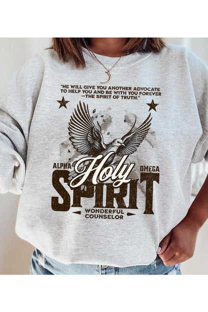 HOLY SPIRIT UNISEX FLEECE SWEATSHIRT