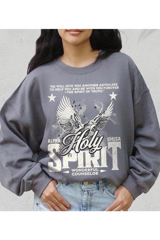 HOLY SPIRIT UNISEX FLEECE SWEATSHIRT