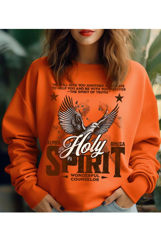 HOLY SPIRIT UNISEX FLEECE SWEATSHIRT