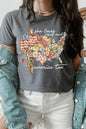 She Loves Jesus And America Too Graphic T Shirts