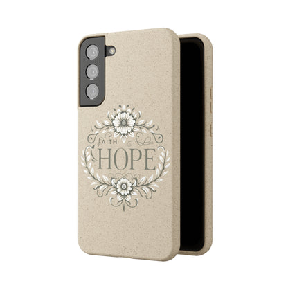 Faith Hope Biodegradable Cases