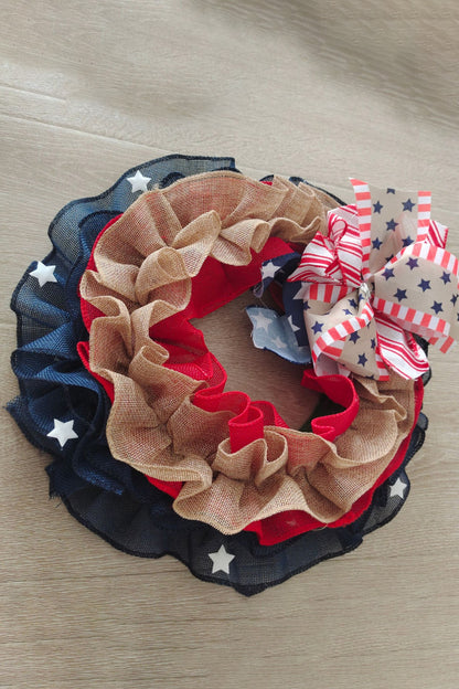 Independence Day Knit Wall Wreath