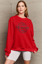 Load image into Gallery viewer, Simply Love Full Size MY GREATEST BLESSINGS CALL ME MOM Round Neck Sweatshirt
