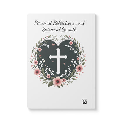 Hearts Blossoming In Faith Softcover Christian Journal (With Bible Verses Inside)