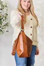 Load image into Gallery viewer, SHOMICO Weaved Vegan Leather Handbag
