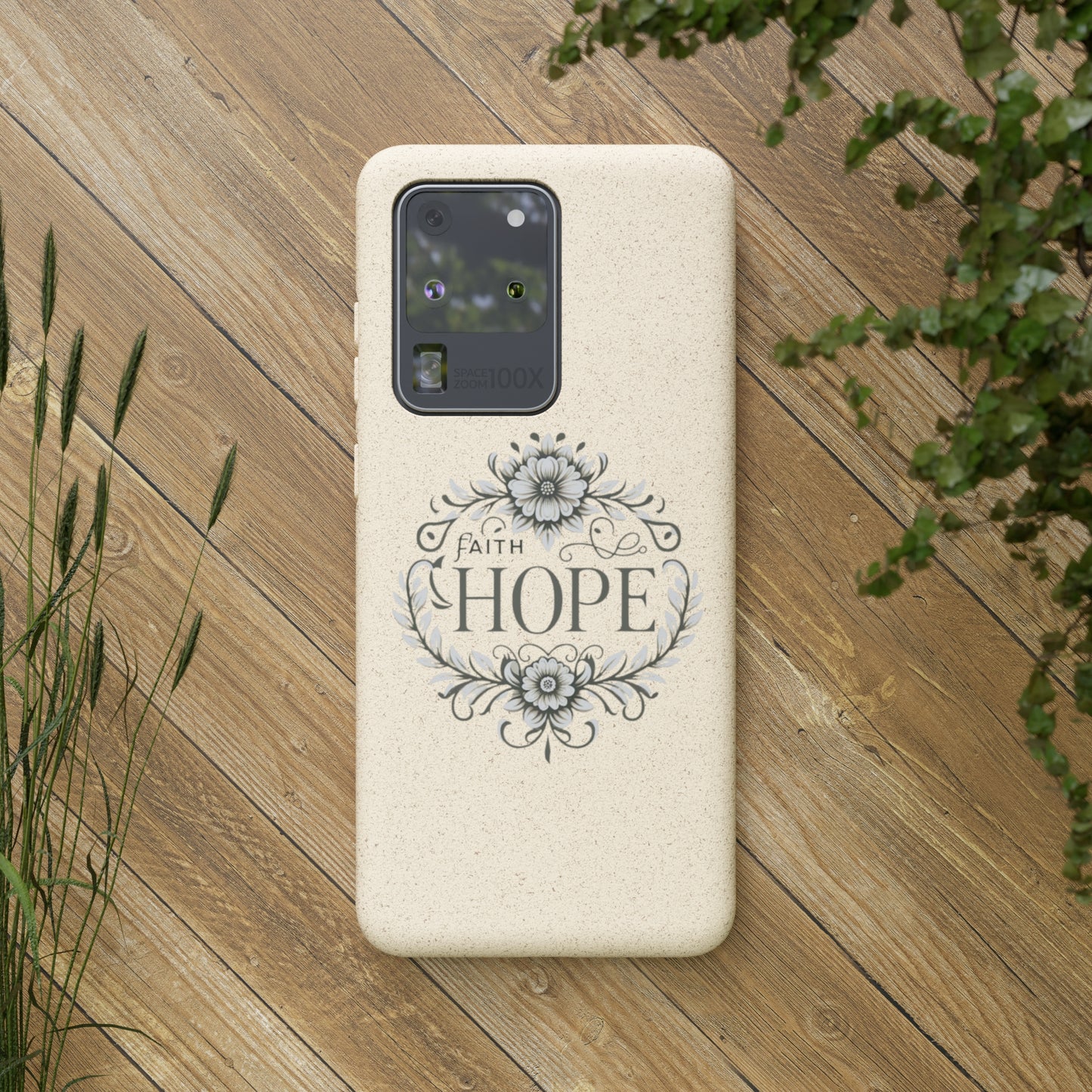 Faith Hope Biodegradable Cases