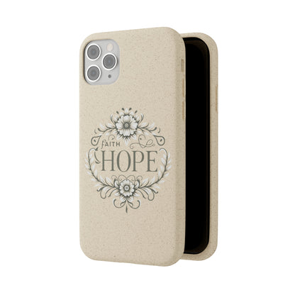 Faith Hope Biodegradable Cases