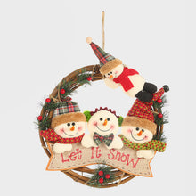 Load image into Gallery viewer, Christmas Doll Wreath Ornament
