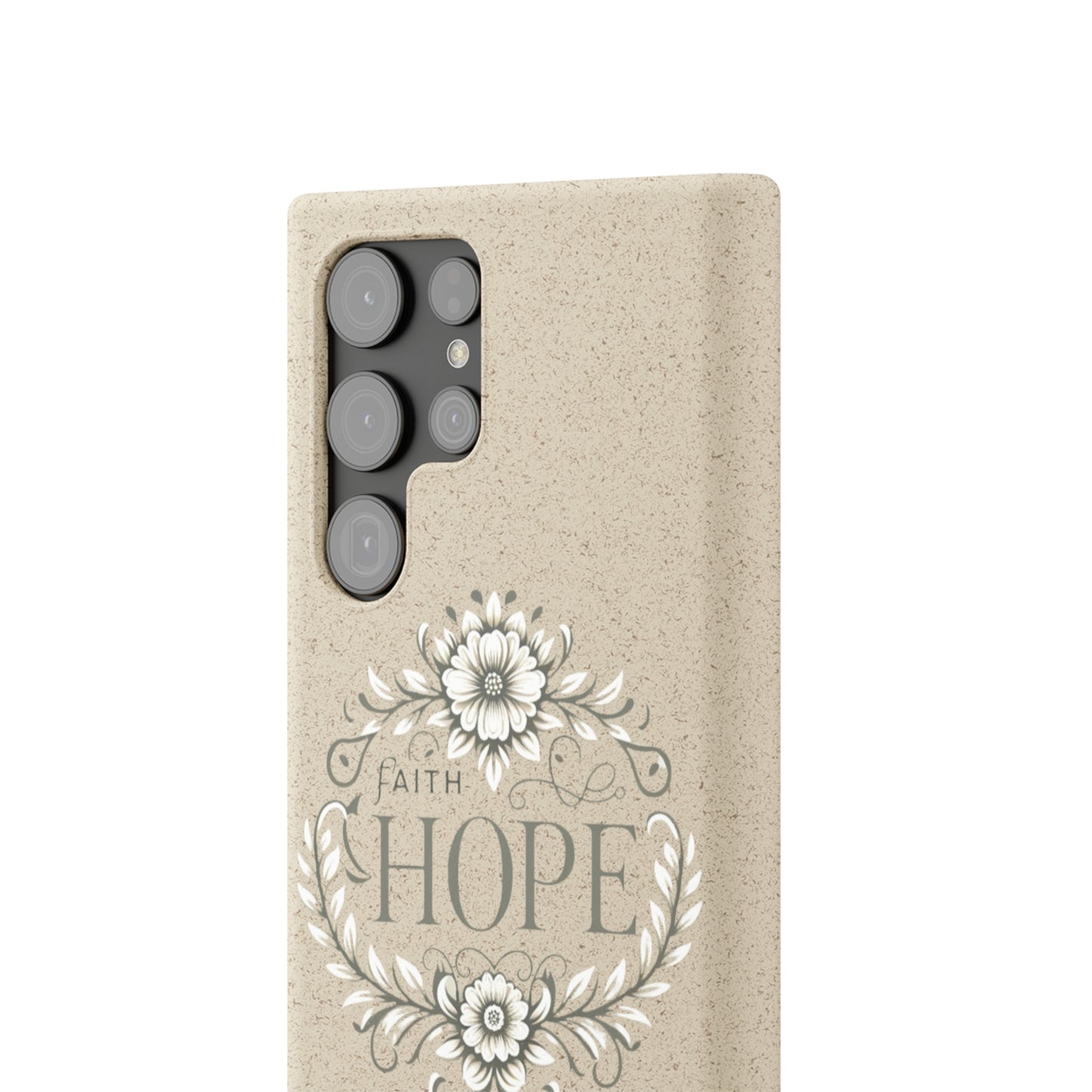 Faith Hope Biodegradable Cases