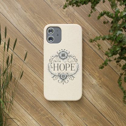 Faith Hope Biodegradable Cases