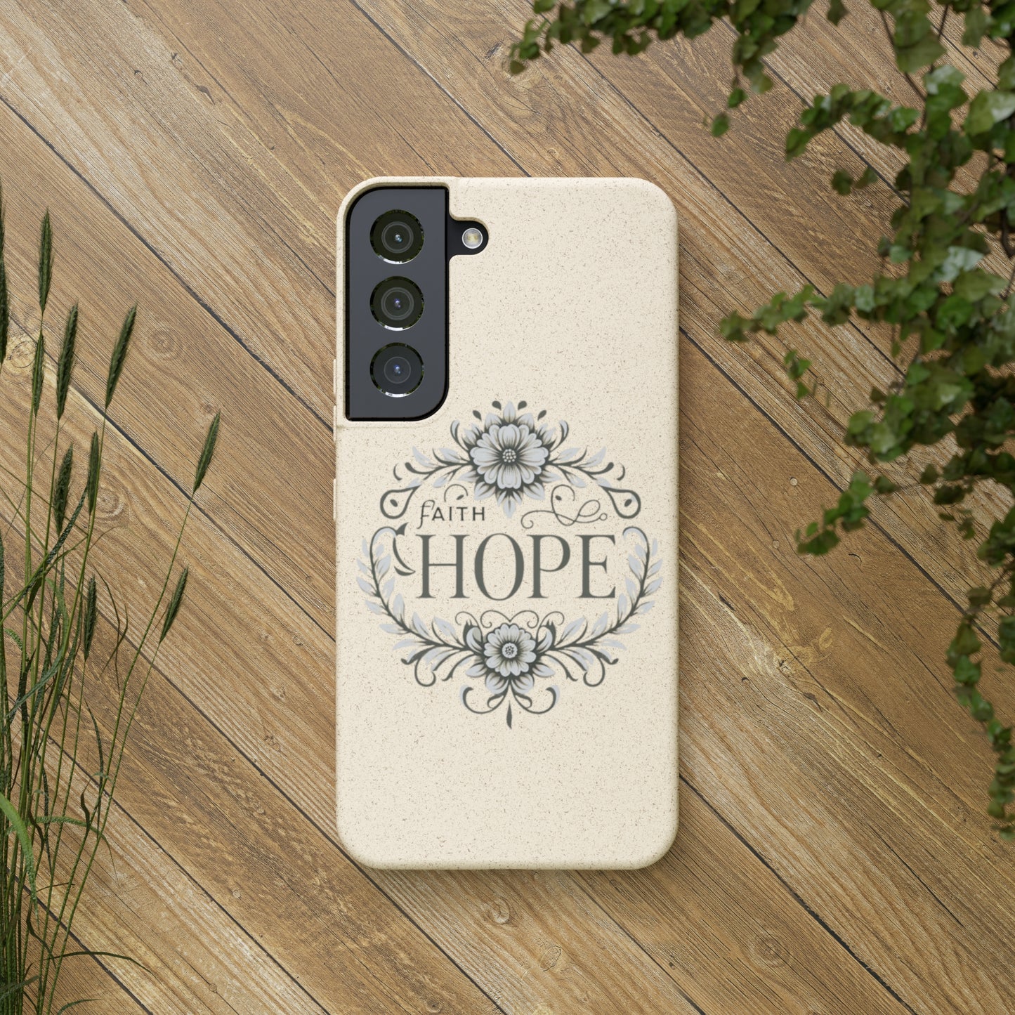 Faith Hope Biodegradable Cases