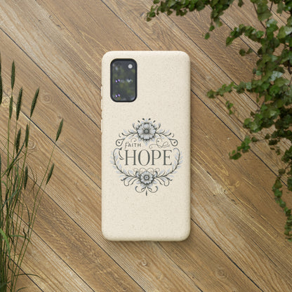 Faith Hope Biodegradable Cases