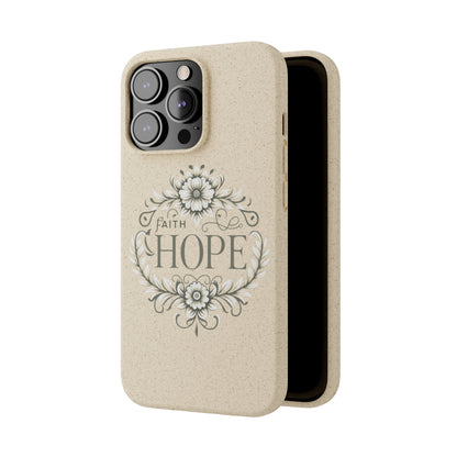 Faith Hope Biodegradable Cases