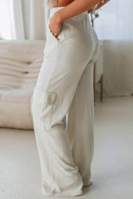 Load image into Gallery viewer, Drawstring High Waist Pants with Pockets
