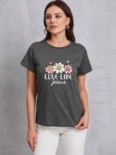 Load image into Gallery viewer, LOVE LIKE JESUS Round Neck T-Shirt
