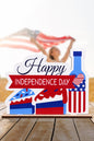 Independence Day Plywood Decor Ornament