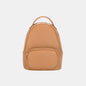 David Jones PU Leather Handle Backpack