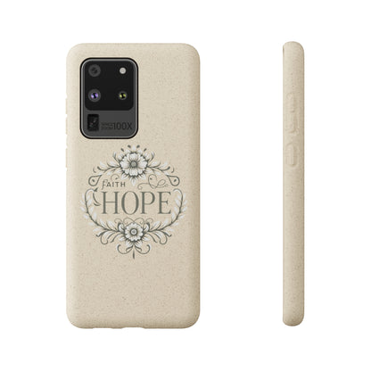 Faith Hope Biodegradable Cases