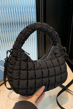 Load image into Gallery viewer, Quilted Puffy Removable Strap Crossbody Bag
